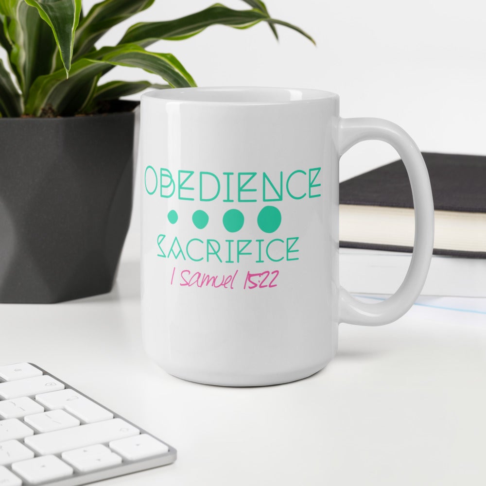 Obedience Over Sacrifice (OBOS) Mug 2.0