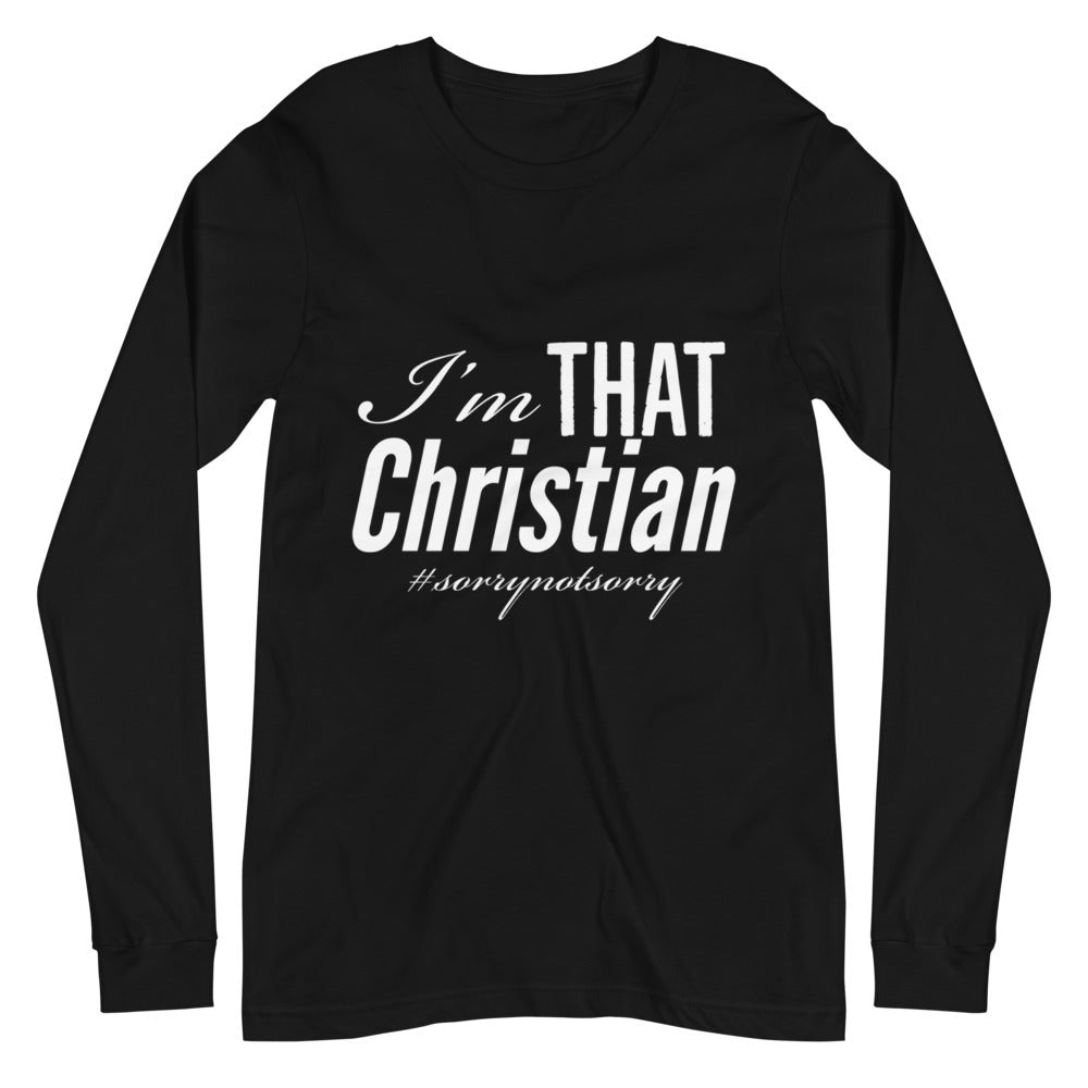 I Am Who I Am Unisex Long Sleeve Tee